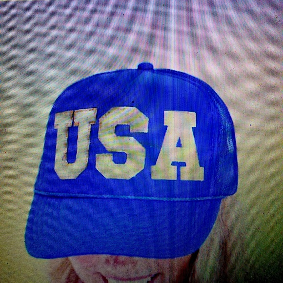 Brand New Judith March Proud to be USA Trucker hat - Picture 1 of 4